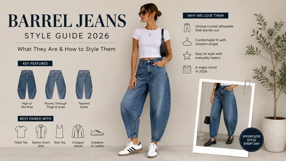 Barrel Jeans What They Are and How to Style Them