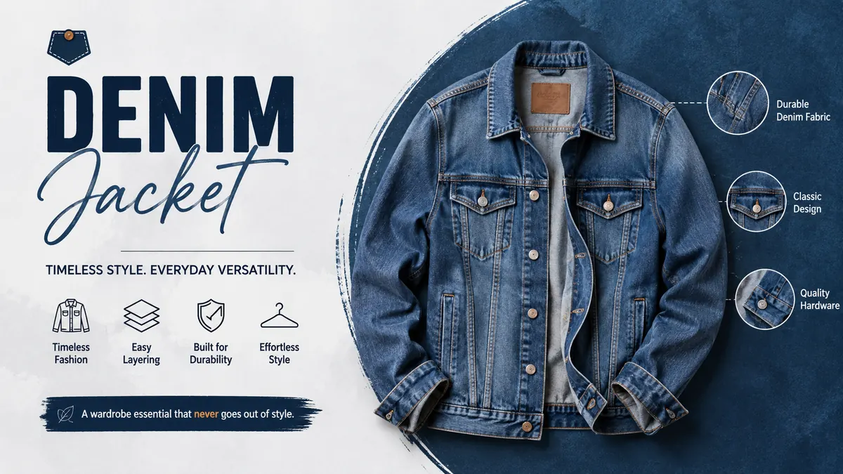 Denim Jacket A Complete Guide to History, Styles, Fit, and Care