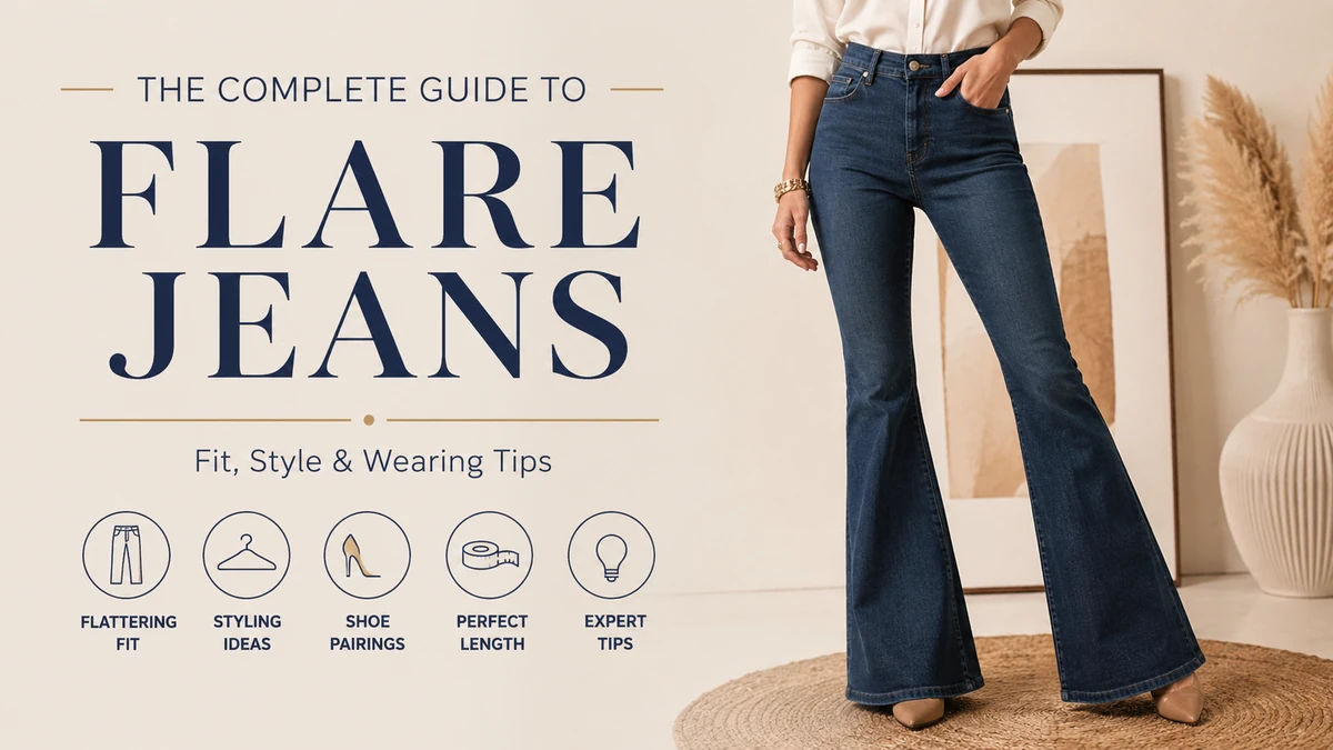 Flare Jeans A Complete Guide to Fit, Style, and Wearing Them Well