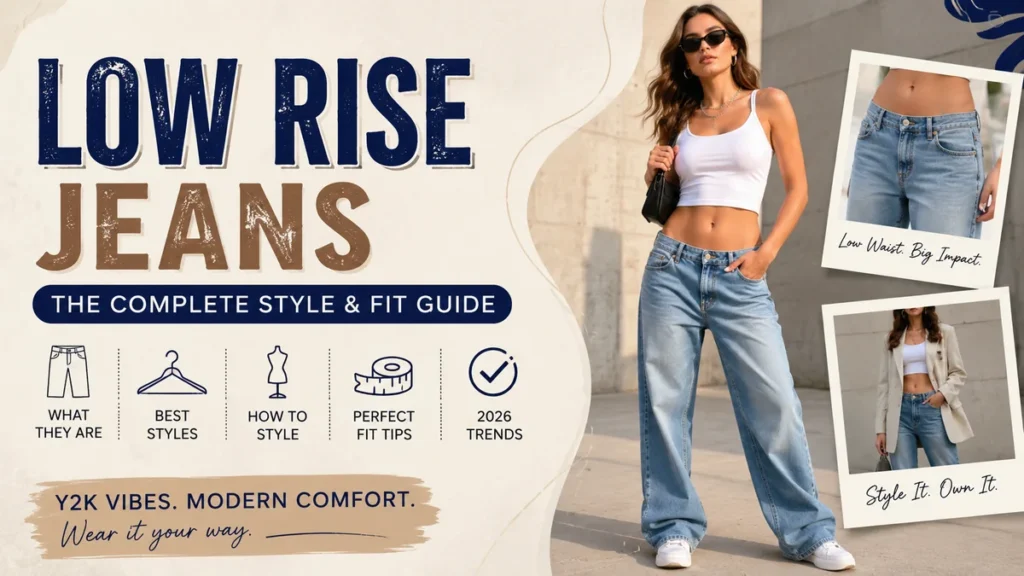Low Rise Jeans The Complete Guide to Fit, Style, and the Modern Comeback