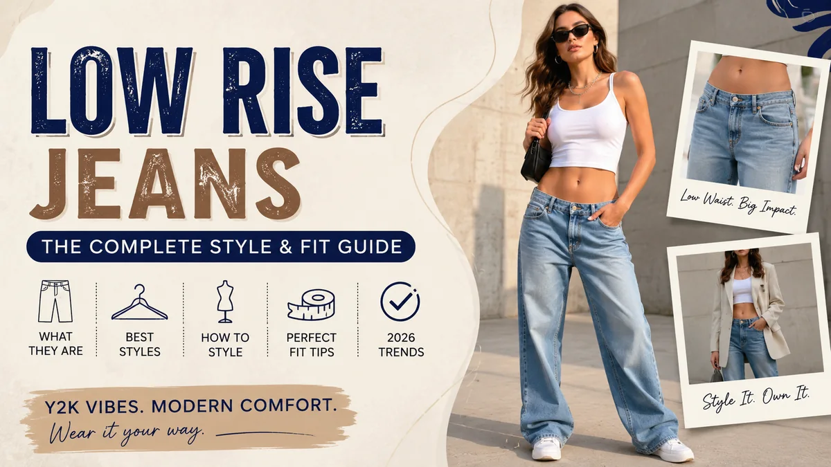 Low Rise Jeans The Complete Guide to Fit, Style, and the Modern Comeback