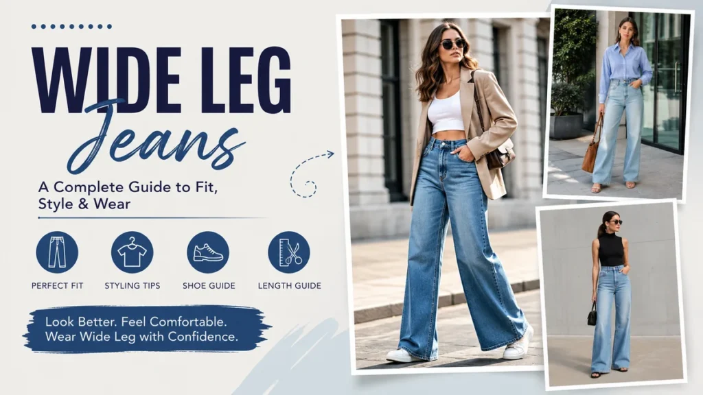 Wide Leg Jeans A Complete Guide to Fit, Style, and Wear