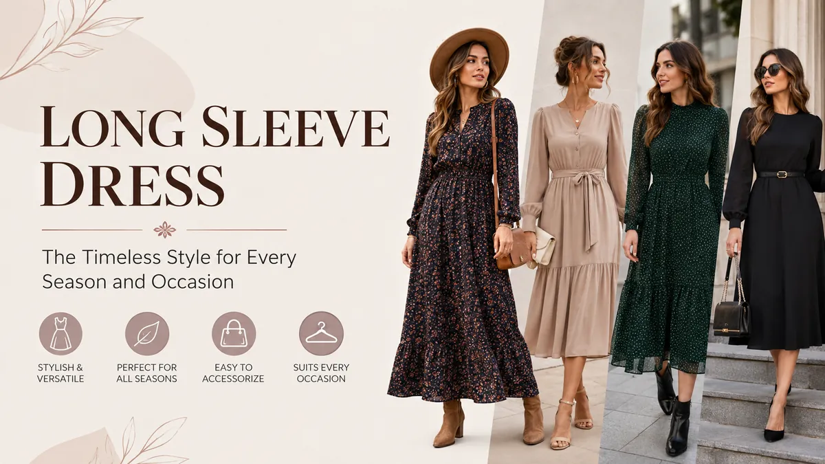 long sleeve dress: Style, Fit & Fabric Guide