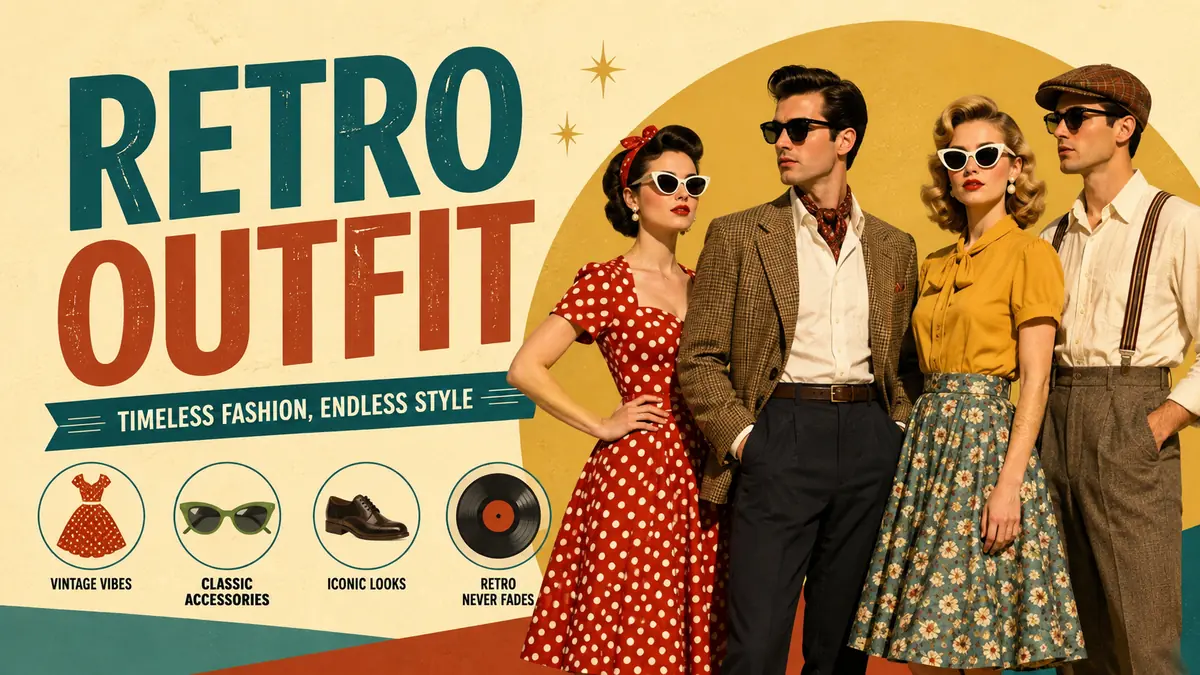 Retro Outfit Guide: Decade-by-Decade Style Ideas