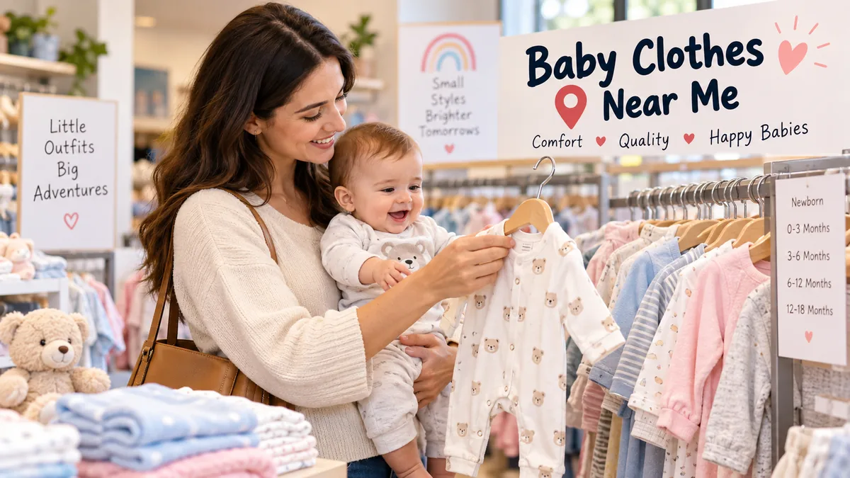 Baby Clothes Near Me: Smart Local Shopping Guide