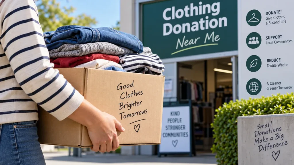 Clothes Donation Near Me: Where & How to Donate