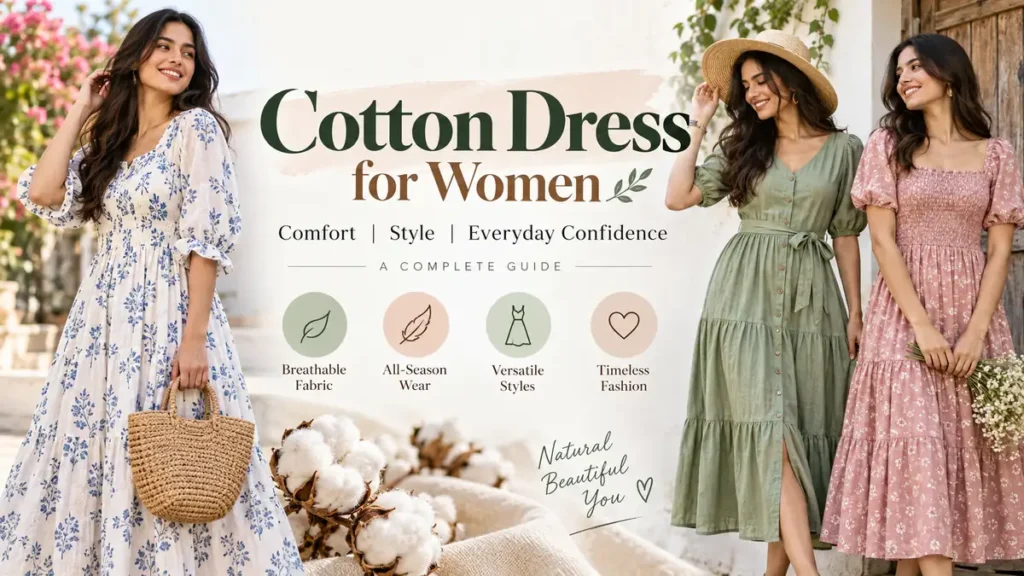 Cotton Dress for Women: Styles, Fabrics & Care Guide