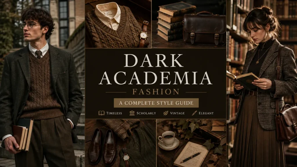 Dark Academia Fashion: Complete Style Guide