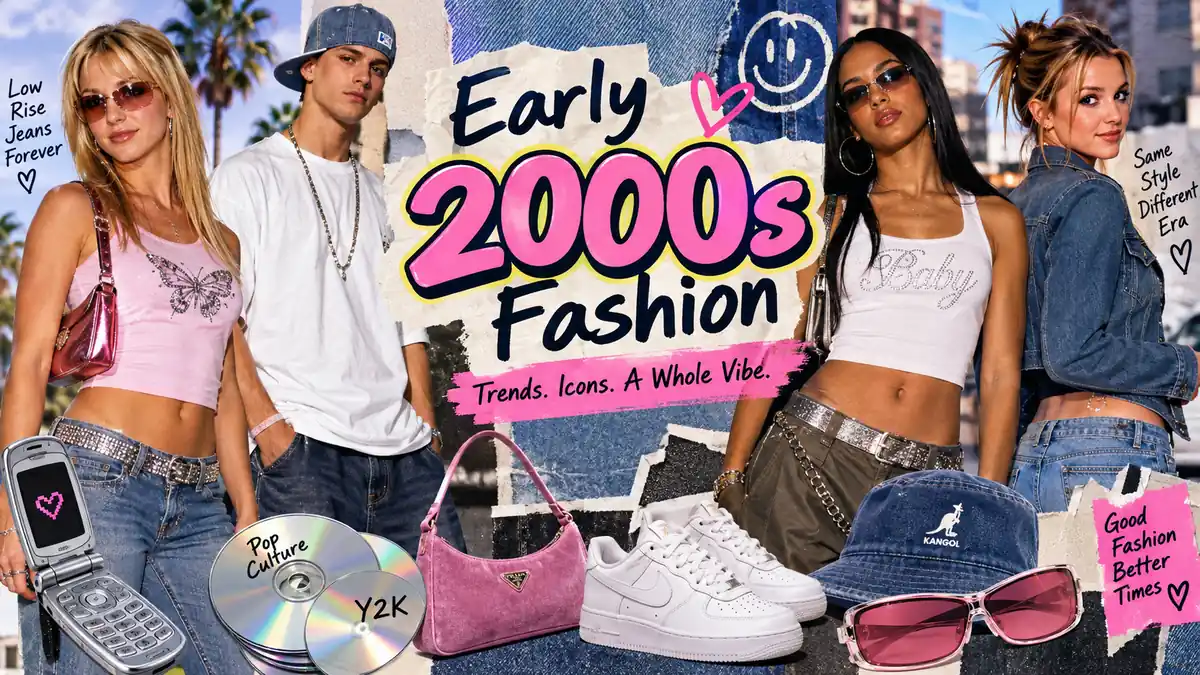 early 2000s fashion: Trends That Defined Y2K Style