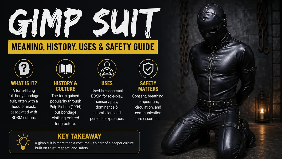 GIMP Suit: Meaning, History, Uses & Safety Guide