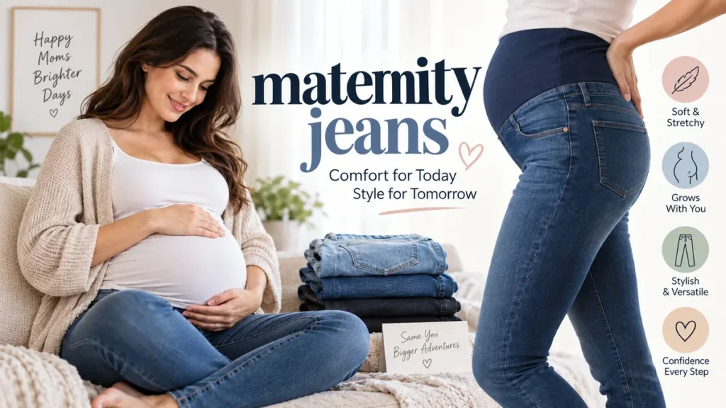 Maternity Jeans: Fit, Styles, Sizing & Comfort Guide