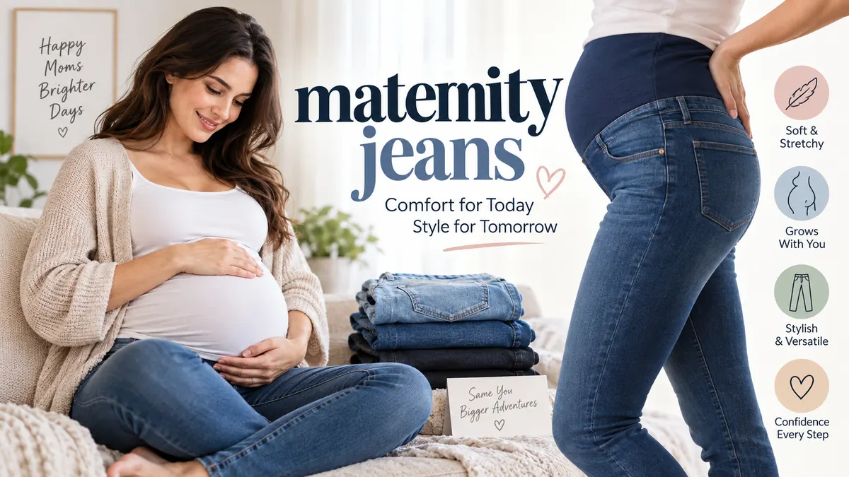 Maternity Jeans: Fit, Styles, Sizing & Comfort Guide