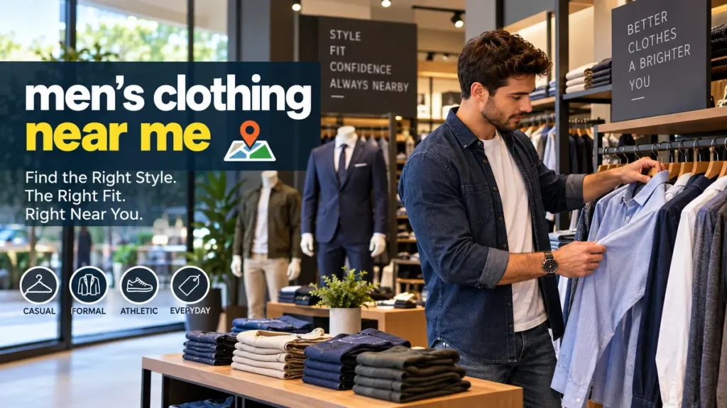 men's clothing near me: How to Find the Right Store