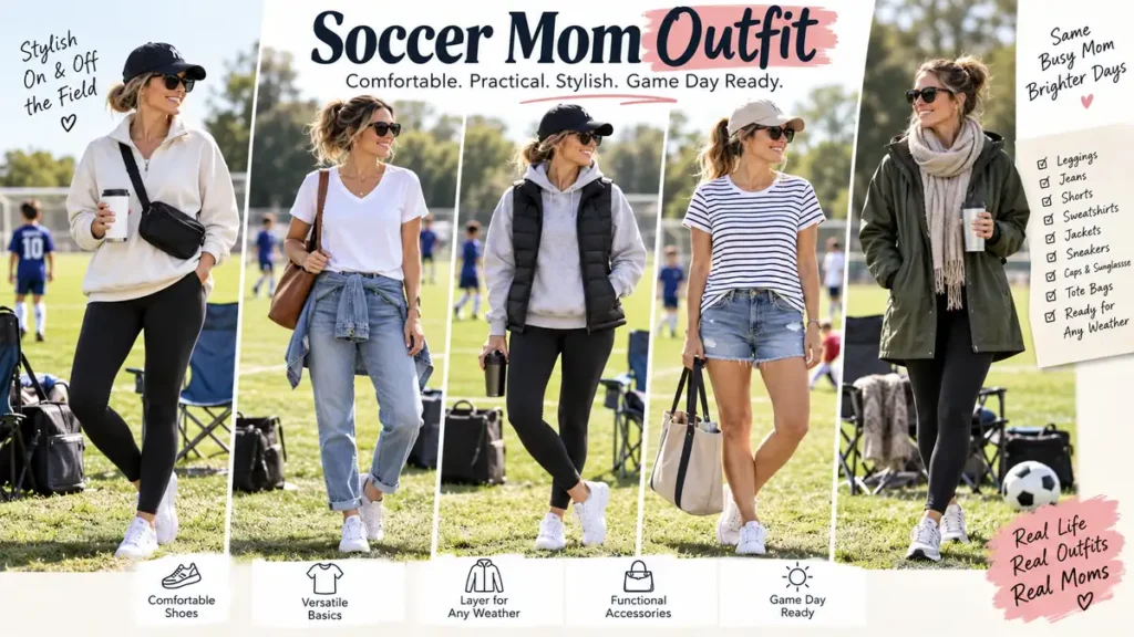 Soccer Mom Outfit Ideas: Practical Game-Day Style
