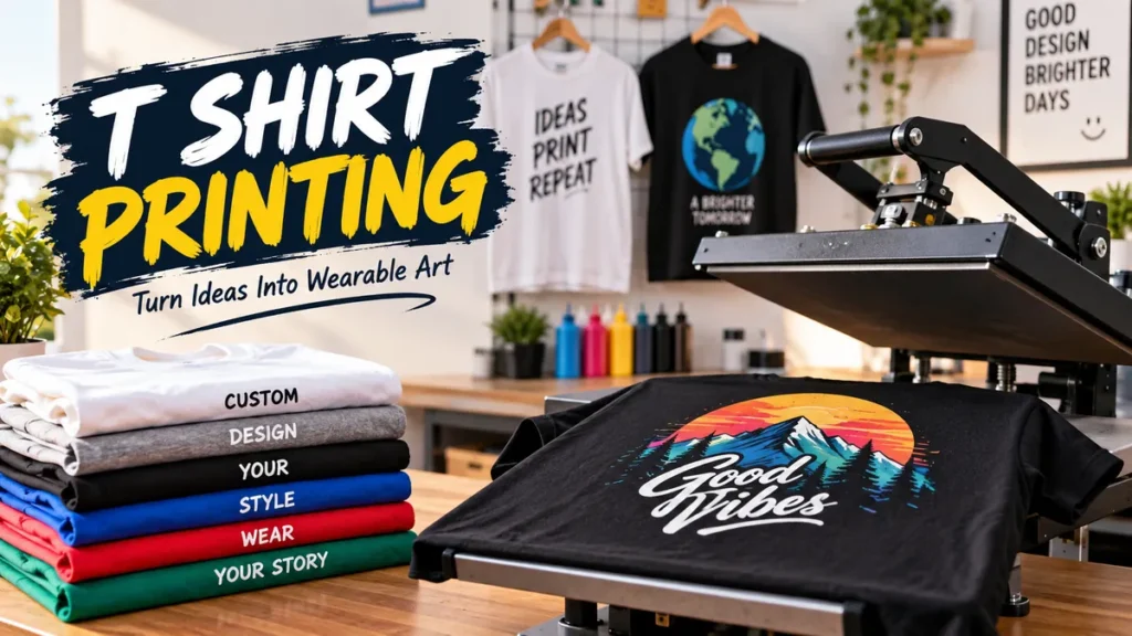 t shirt printing: Methods, Process & Complete Guide