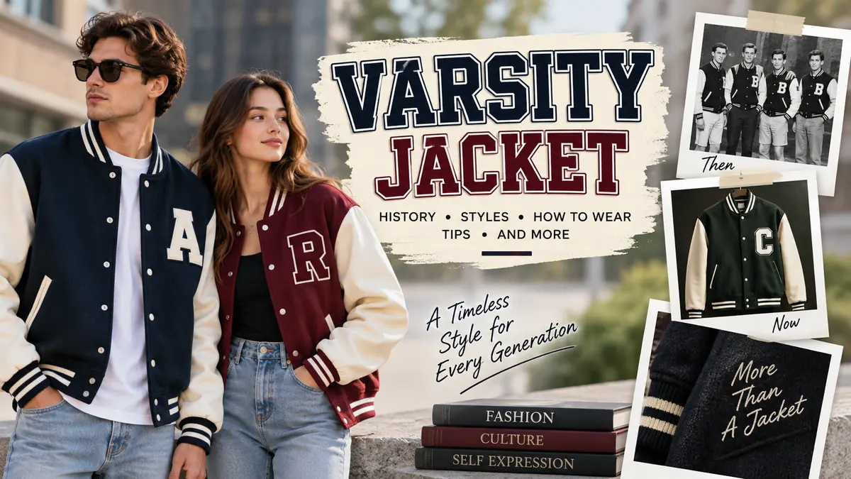 varsity jacket: History, Style, Fit & Complete Guide