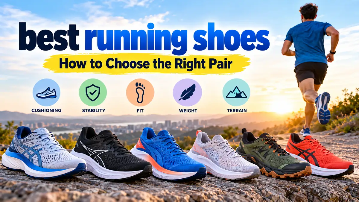best running shoes: Types, Fit & Selection Guide