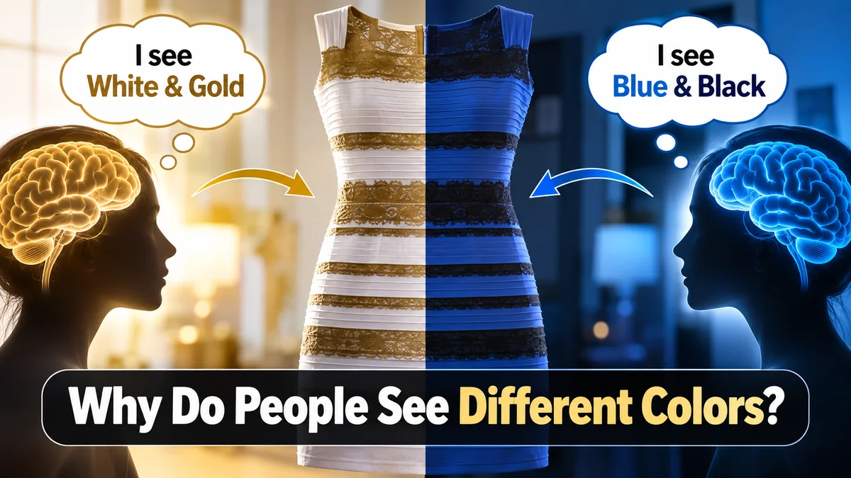Black and Blue Dress: Why We See Different Colors