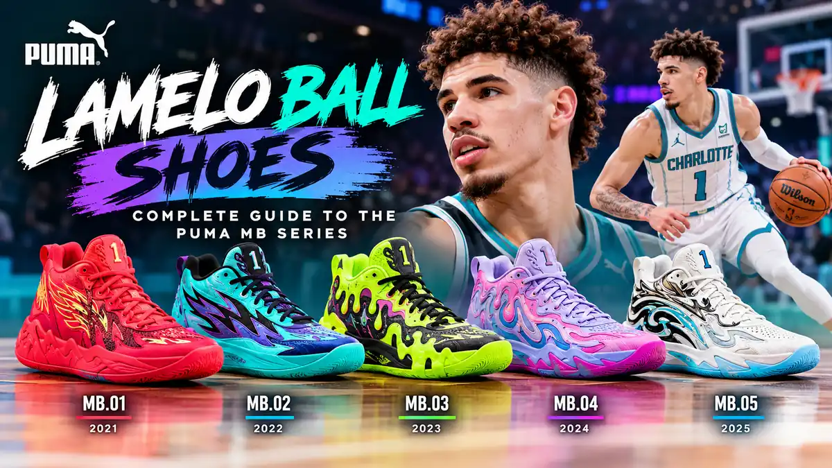 lamelo ball shoes: PUMA MB Series Explained