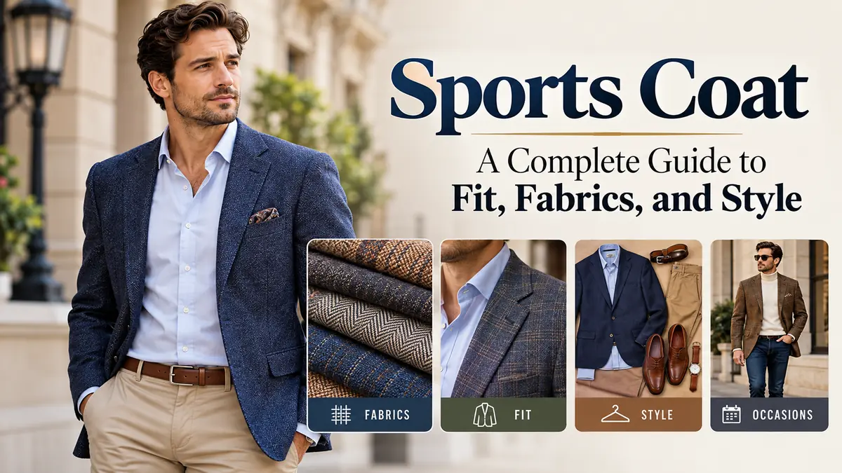 Sports Coat: Complete Style, Fit & Wearing Guide