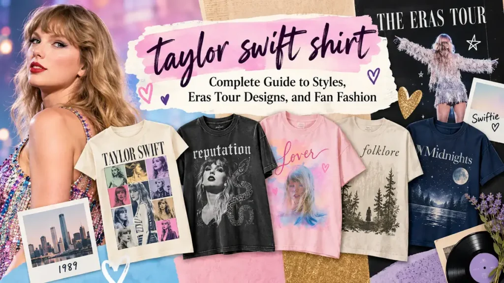 taylor swift shirt: Styles, Eras & Fan Fashion Guide