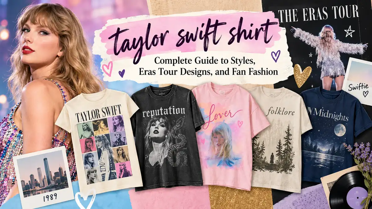 taylor swift shirt: Styles, Eras & Fan Fashion Guide