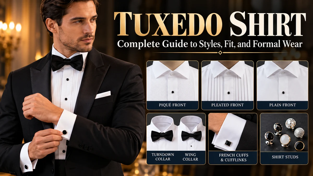 Tuxedo Shirt: Styles, Fit & Black Tie Guide
