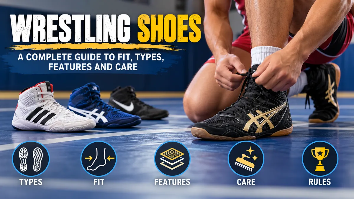 wrestling shoes: Types, Fit, Features & Care Guide